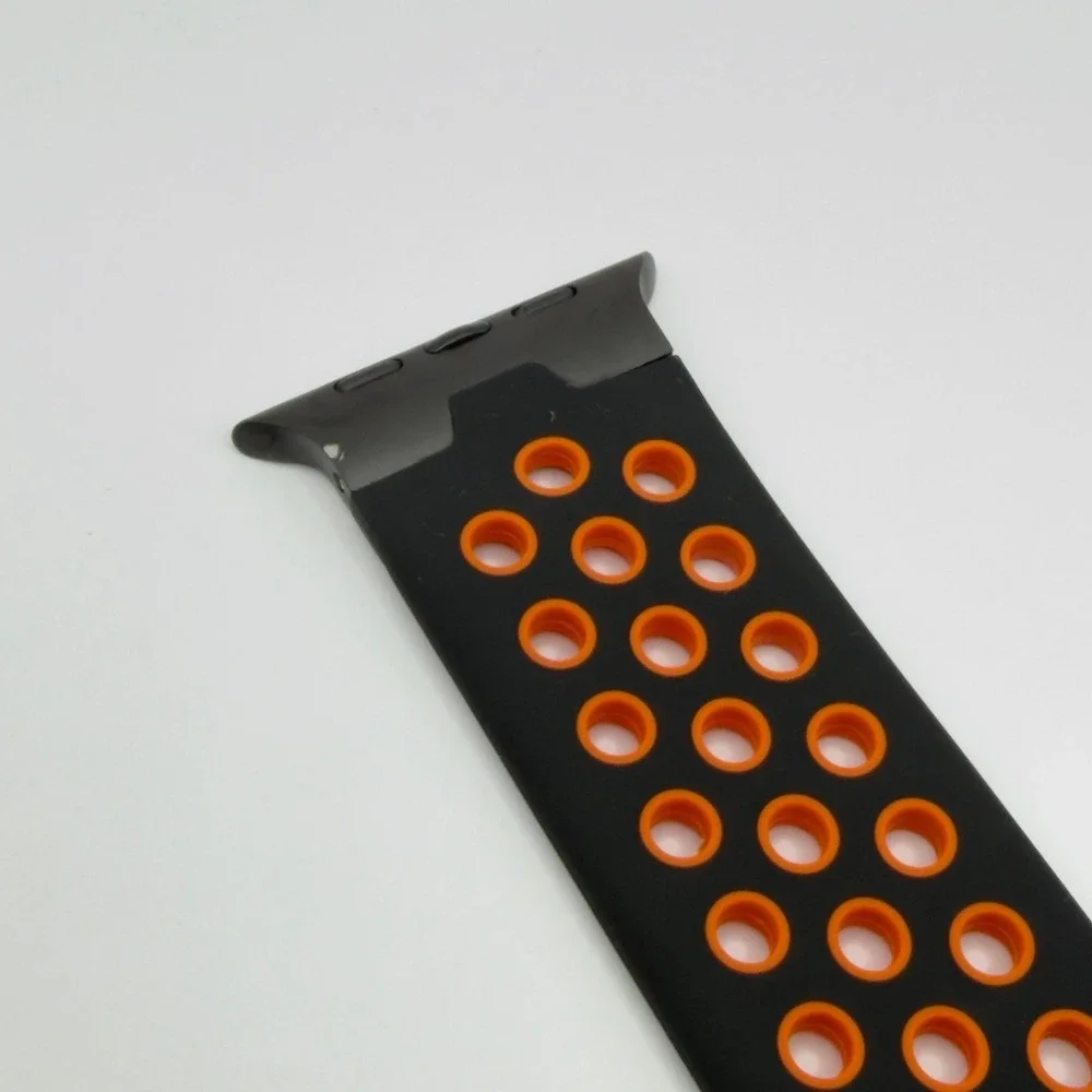 46 MM Submersible Rubber Apple Watch Band Strap